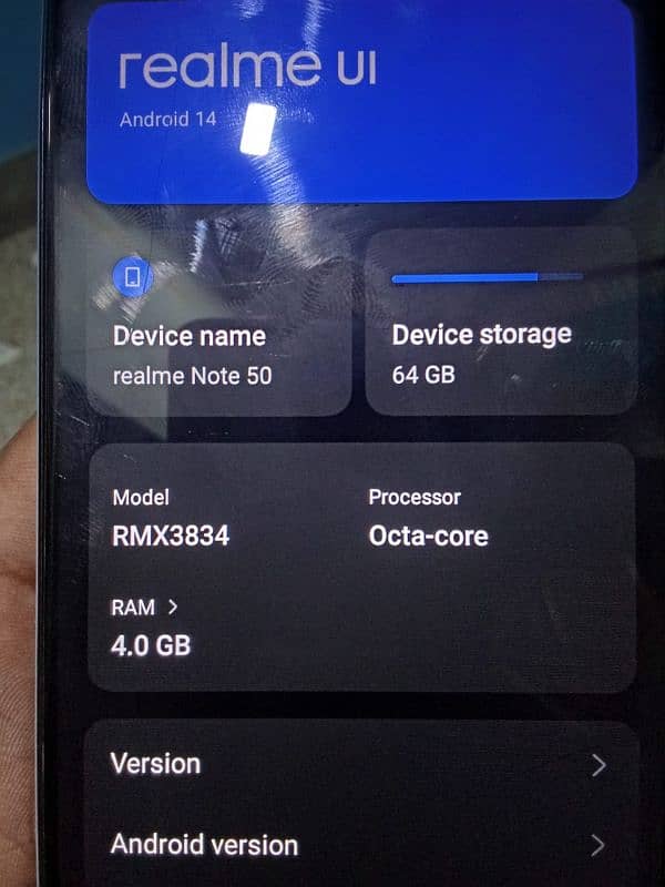 realme note 50 9