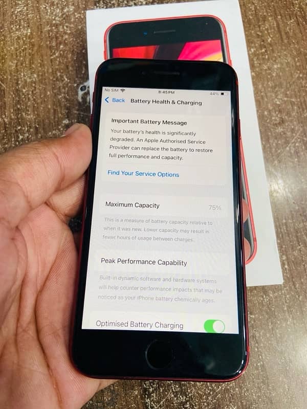 Iphone SE 2020 64gb Non PTA waterPack with BoX 3