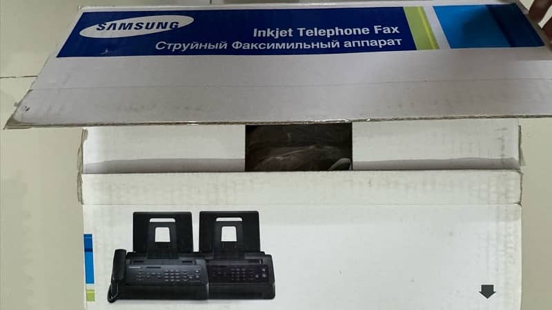 Samsung inkjet telephone fax 4