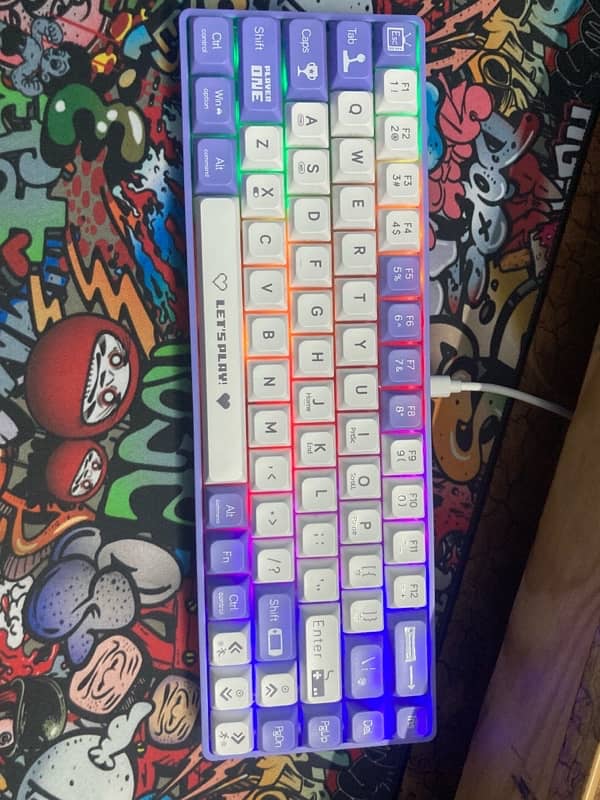 Rgb keyborad Ajazz Ak 680 1