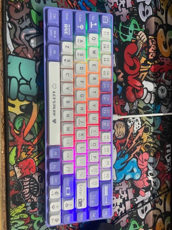 Rgb keyborad Ajazz Ak 680 5