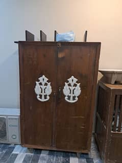 Solid Dyar Wood Wardrobe - Second Hand but First Class