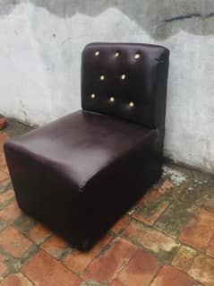 office seat sofa brown color