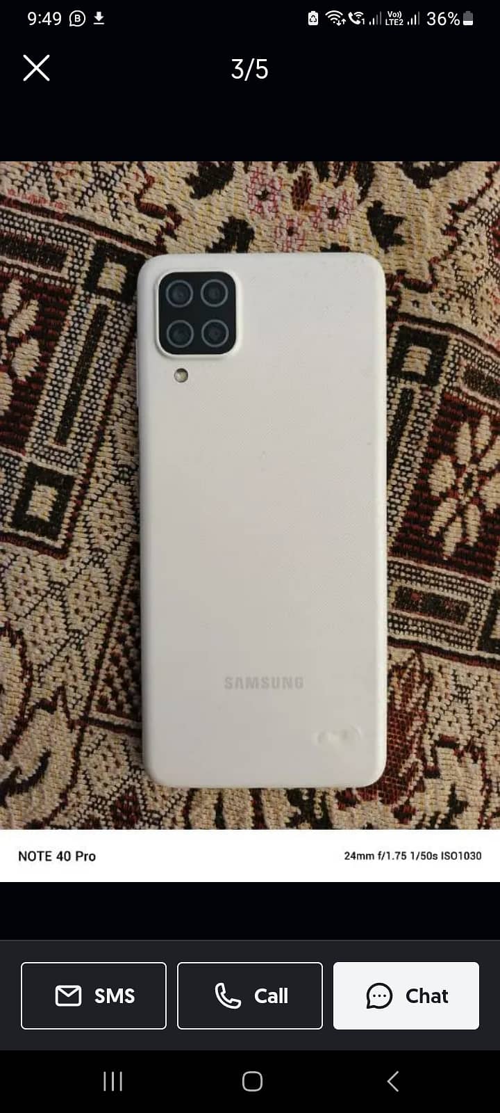 Samsung a12 4/64 with box urgent sale 0