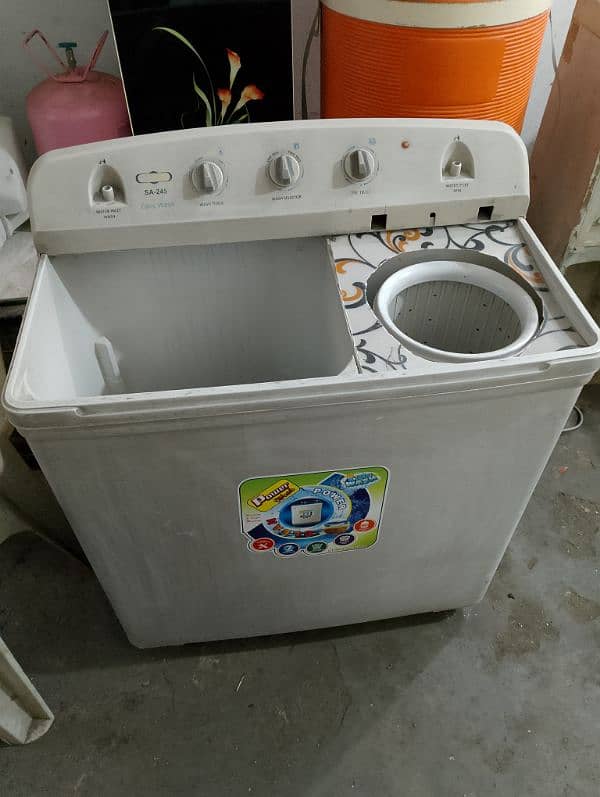 super Asia washing machine and spin machine for sale 0