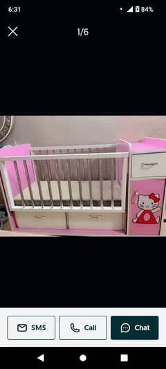 baby cot with mattres