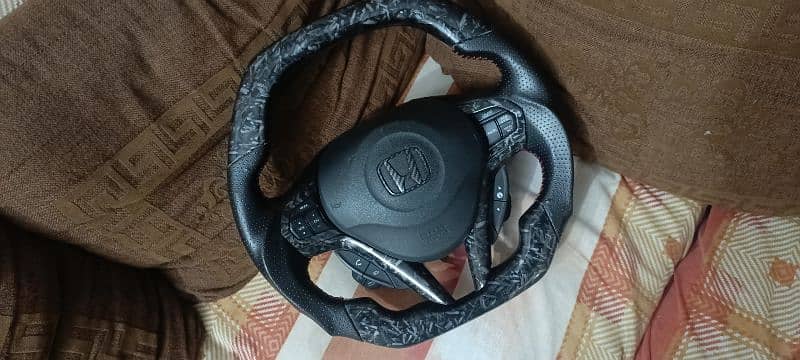 Honda Forged Carbon fiber steering 0