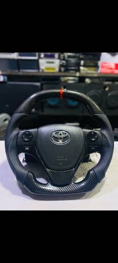 Toyota Corolla Forged & carbon fiber steering Available