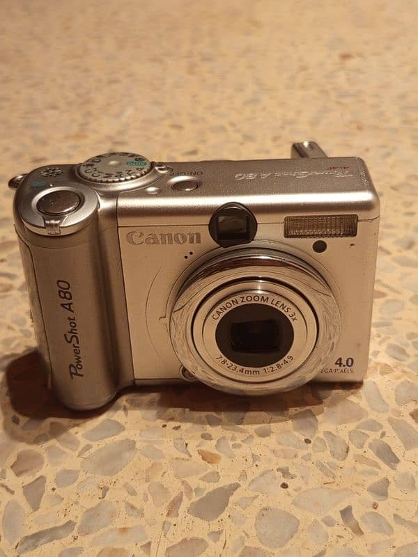 Canon Camera PowerShot A80 6