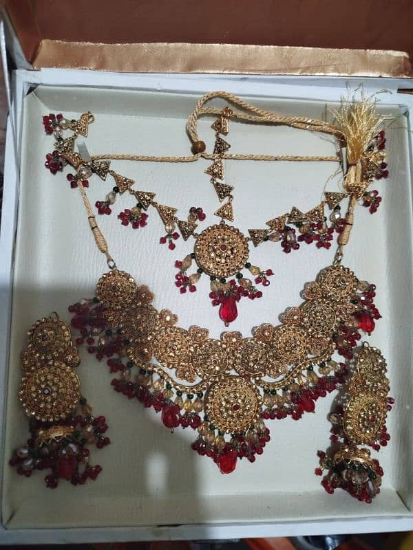 bridal necklace set 1