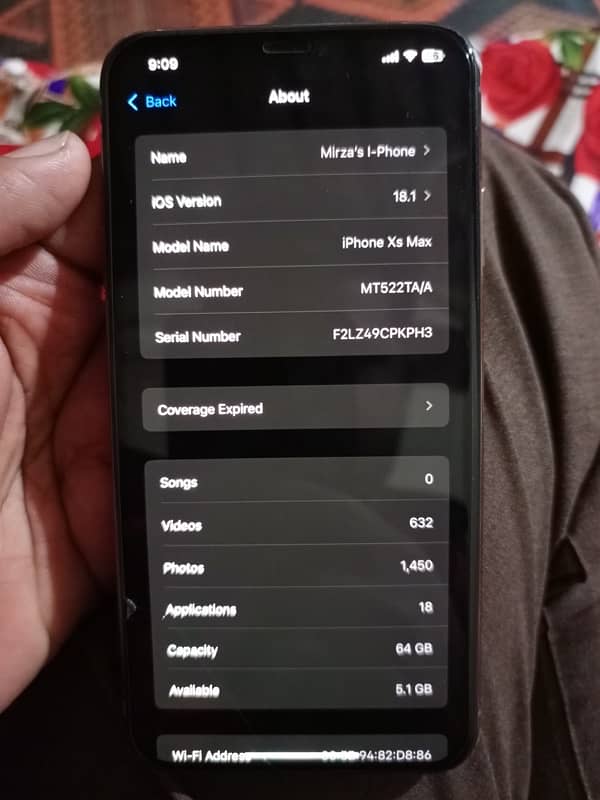 Xs max dual pta 5