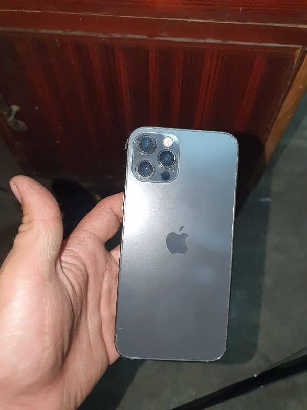 iphone 12 pro 256GB non pta zong sim working 7