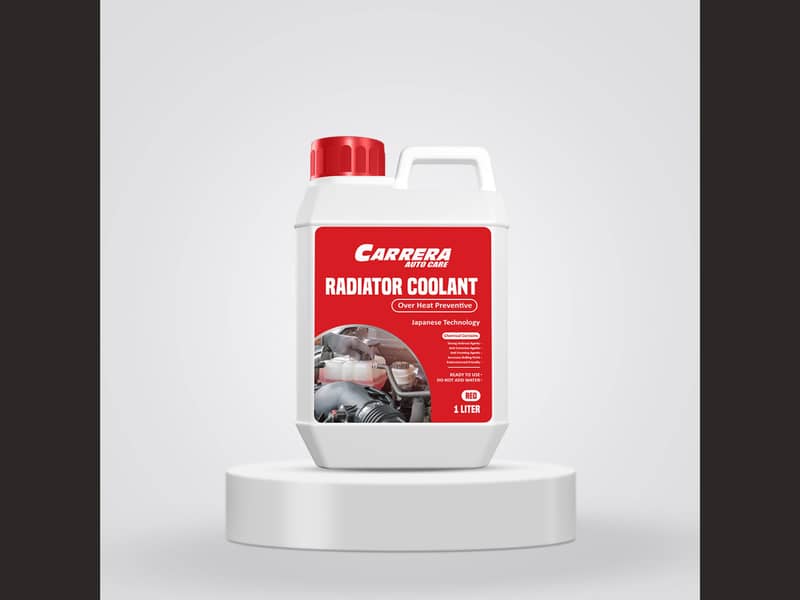 Carrera Long Life Red & Green Coolant 1 Liter (Heat-Preventive) 0