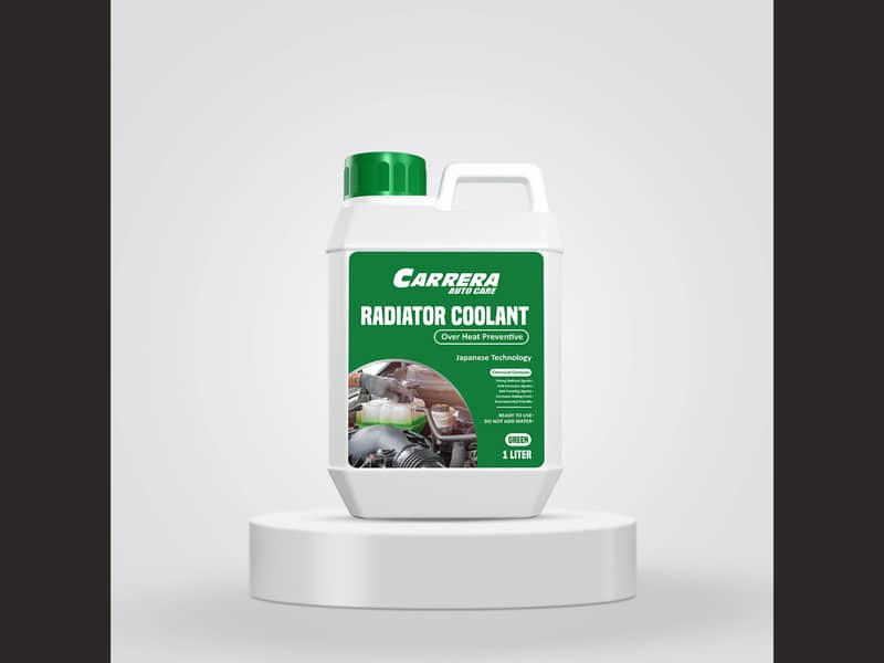 Carrera Long Life Red & Green Coolant 1 Liter (Heat-Preventive) 1