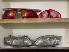 Corolla 2008 2009 2010 Headlights Tail Lights