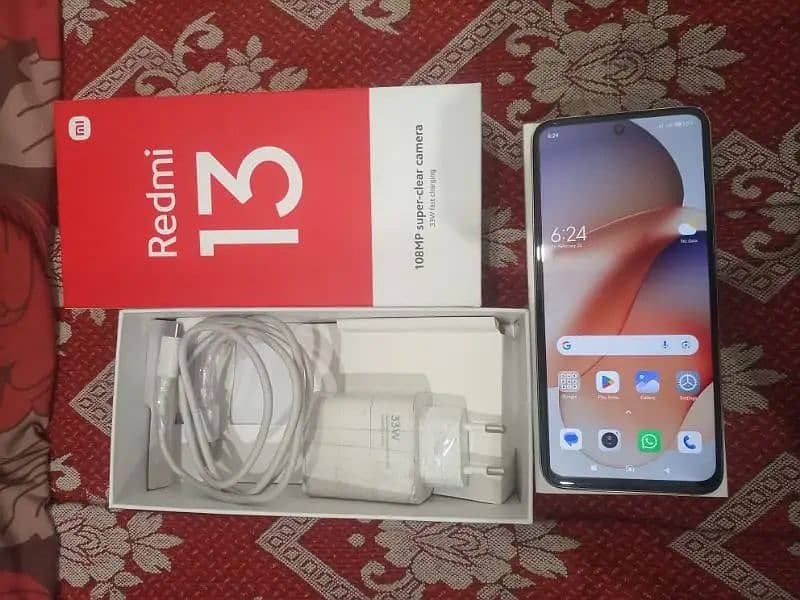 redmi 13 new box pack 2 day use 2