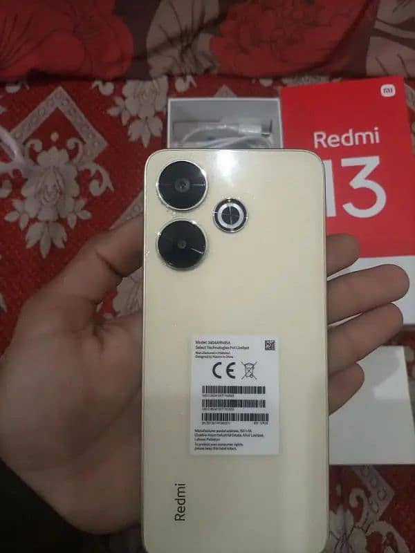 redmi 13 new box pack 2 day use 3