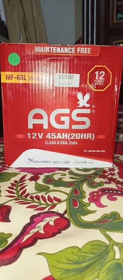 AGS maintenance free mf 65L