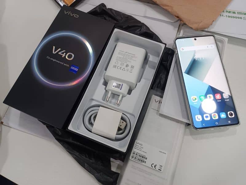 Vivo V40 Mobile New Brand 12/256 Gb for sale My Whatsapp 0329=3556140 0