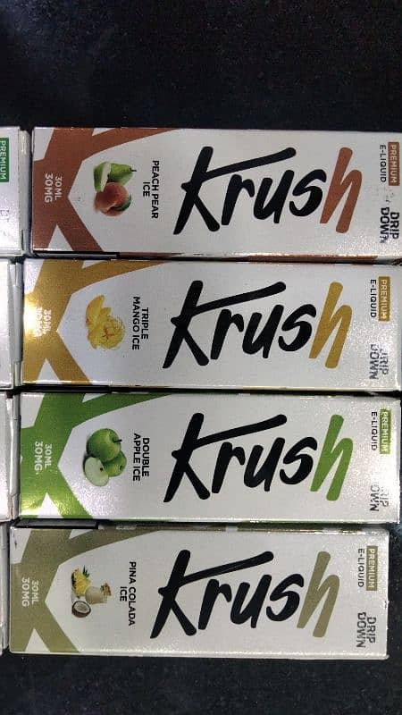 drip down / krush/ vape juice/vape liquid 30 ml 3