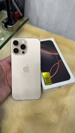 iPhone 16Pro Max 256gb PTA Approved