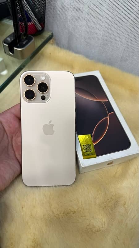 iPhone 16Pro Max 256gb PTA Approved 0