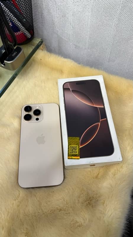 iPhone 16Pro Max 256gb PTA Approved 4