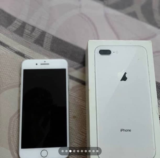 iphone 8plus 256 with box official approved 5