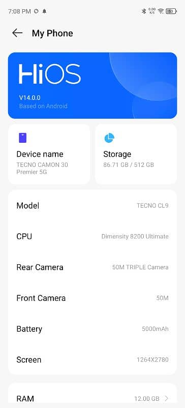 Camon 30 Premier 5G 6