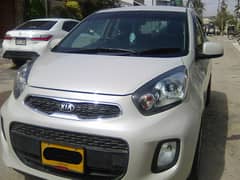 KIA PICANTO MODEL 2020 AUTOMATIC MILKY BEIGE COLOUR BEHTREEN CONDITION