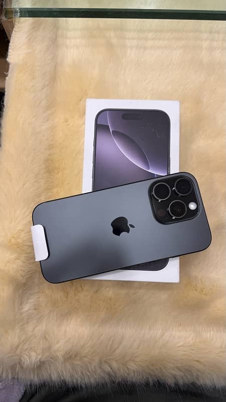 iPhone 16Pro 256gb Just Box Open 1