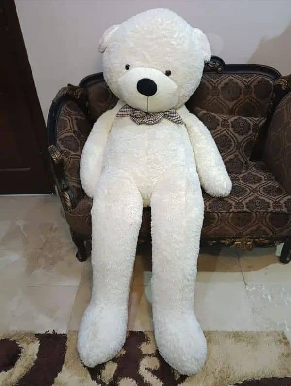 White Teddy Bear 1