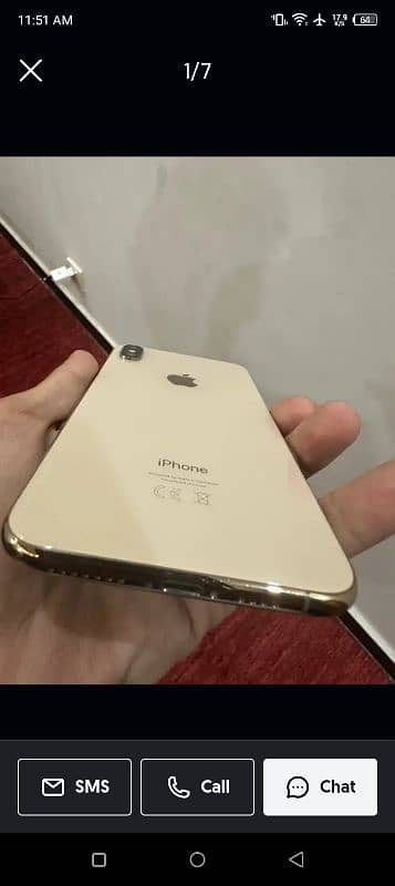 Apple iphone xs max 256 Gb ptv Approved  My Whatsapp 0329=3556140 0