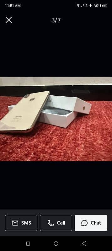 Apple iphone xs max 256 Gb ptv Approved  My Whatsapp 0329=3556140 0