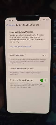 Iphone XS Max 256 Gb condition 9.5/10 PTA Approved