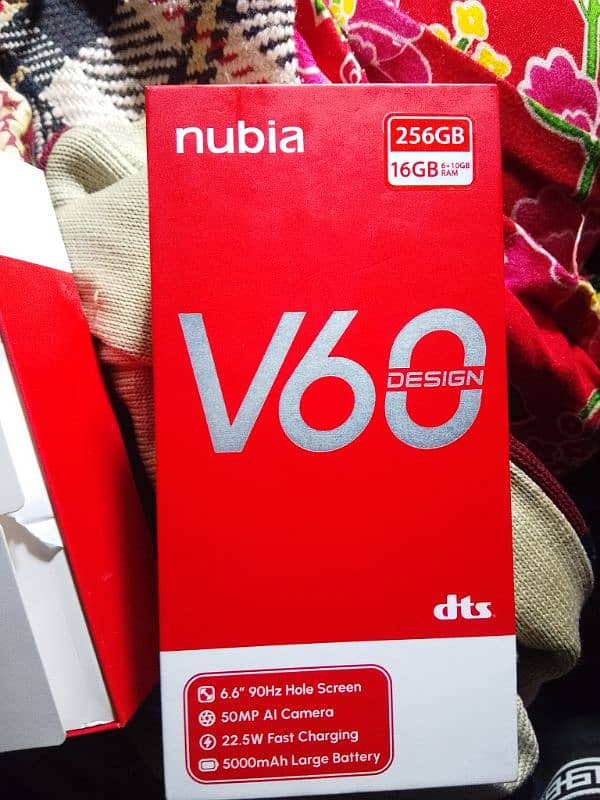 Nubia V60 design Gaming phone Exchange imposible For sale 2