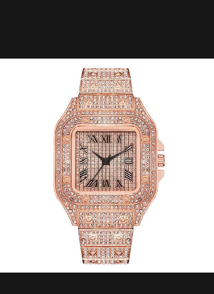 Luxury diamond vvs watch new 3