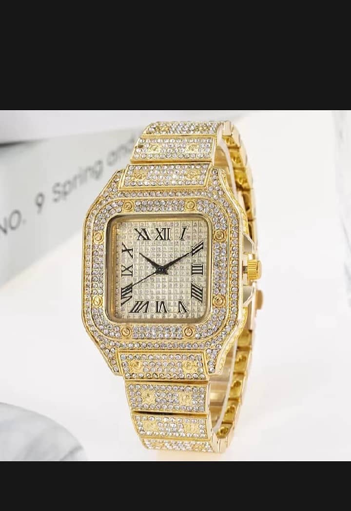 Luxury diamond vvs watch new 4