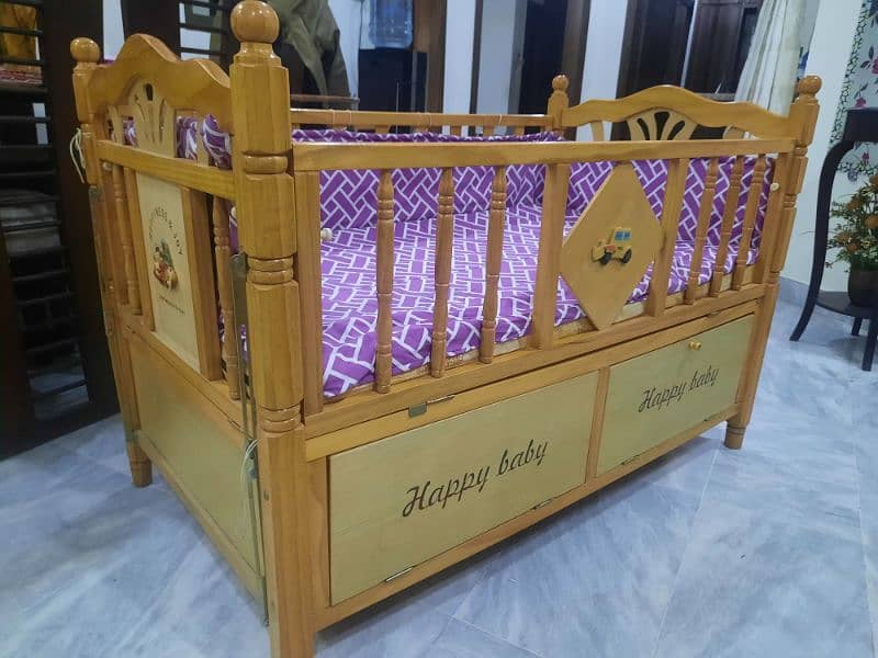 Baby bed with Mattress 1