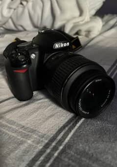 Nikon 3100d with 18-55mm lens