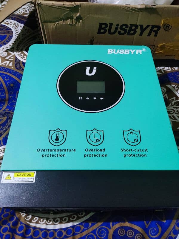 Busbyr 4.2KW  Hybrid Solar Inverter 24.220V 500VDC Dual 160A 1