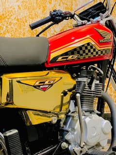 HONDA CG 125 GOLD EDITION 2024 New