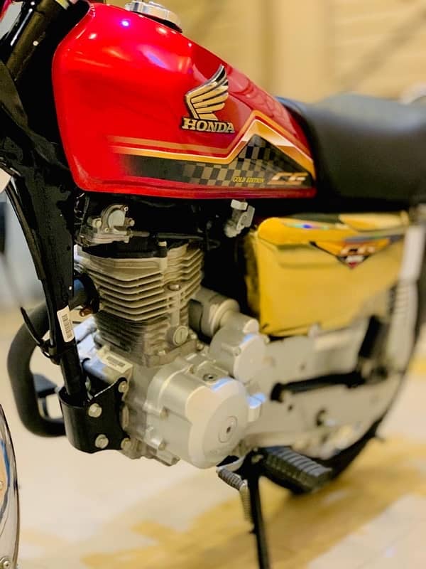 HONDA CG 125 GOLD EDITION 2024 New 15