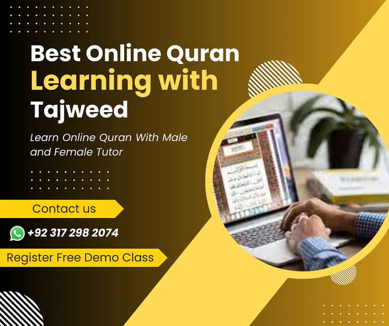 male quran teacher and female quran tutor qaria is available for kids 0