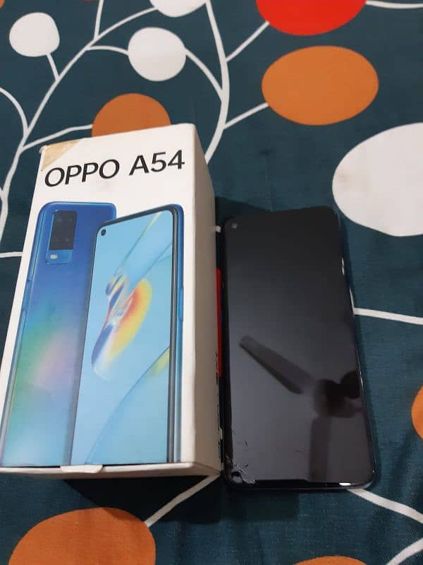 oppo a54 with box 3