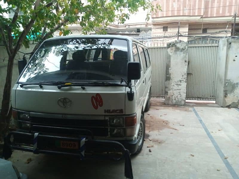 Toyota Hiace van for booking and rent in Sheikhupura 2