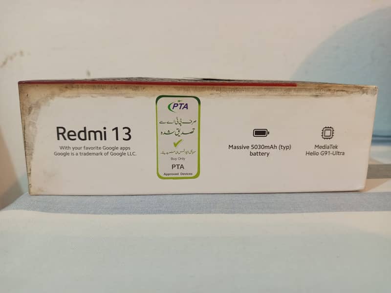 Redmi 13 8gb full warranty 0