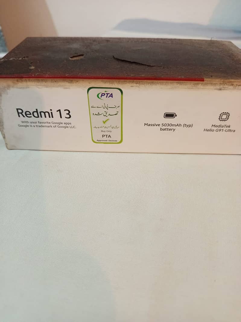 Redmi 13 8gb full warranty 3