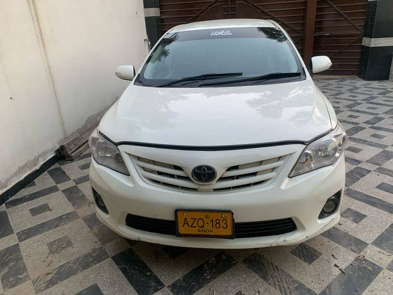 Toyota Corolla XLI 2013 8