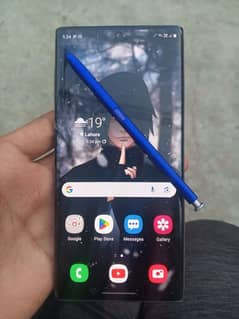 Samsung note10 5g 12/256 all ok content only whatsapp 03274293897